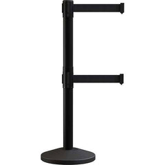 Trafford Industrial - Barrier Posts Type: Stanchion Post Color/Finish: Black - Makers Industrial Supply