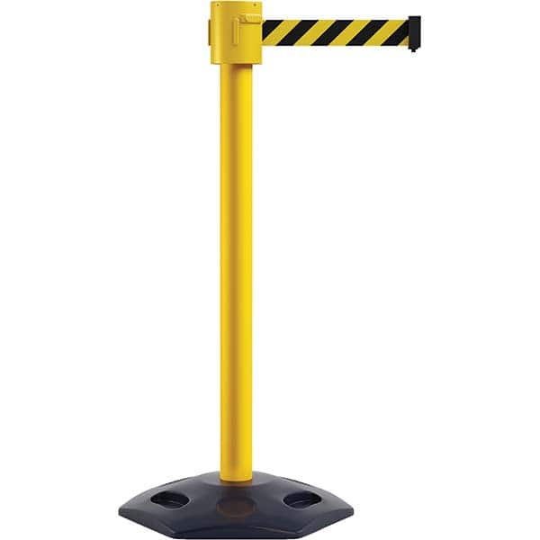 Trafford Industrial - Barrier Posts Type: Stanchion Post Color/Finish: Yellow - Makers Industrial Supply