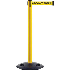 Trafford Industrial - Barrier Posts Type: Stanchion Post Color/Finish: Yellow - Makers Industrial Supply