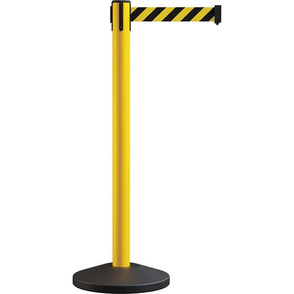 Trafford Industrial - Barrier Posts Type: Stanchion Post Color/Finish: Yellow - Makers Industrial Supply