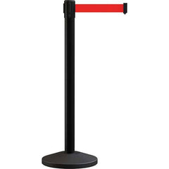 Trafford Industrial - Barrier Posts Type: Stanchion Post Color/Finish: Black - Makers Industrial Supply