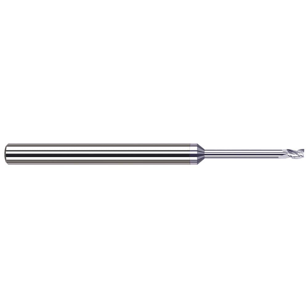 Harvey Tool - Square End Mills; Mill Diameter (Inch): 1/4 ; Mill Diameter (Decimal Inch): 0.2500 ; Length of Cut (Inch): 3/8 ; Length of Cut (Decimal Inch): 0.3750 ; Material: Solid Carbide ; Finish/Coating: TiB2 - Exact Industrial Supply