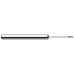 Harvey Tool - Square End Mills; Mill Diameter (Inch): 1/4 ; Mill Diameter (Decimal Inch): 0.2500 ; Length of Cut (Inch): 3/8 ; Length of Cut (Decimal Inch): 0.3750 ; Material: Solid Carbide ; Finish/Coating: TiB2 - Exact Industrial Supply