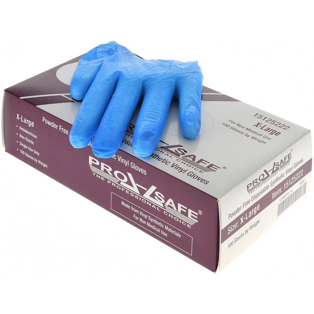 No Brand - Size XL, 3 mil, Synthetic Hybrid Disposable Gloves - Makers Industrial Supply