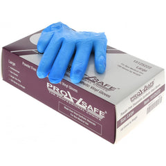 PRO-SAFE - Size L, 3 mil, Synthetic Hybrid Disposable Gloves - Makers Industrial Supply