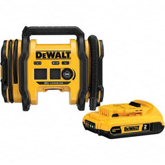 DeWALT - Tire Inflators Tool Type: Inflator Kit Power Source: 20V MAX Battery, 12V DC or 110V AC - Makers Industrial Supply