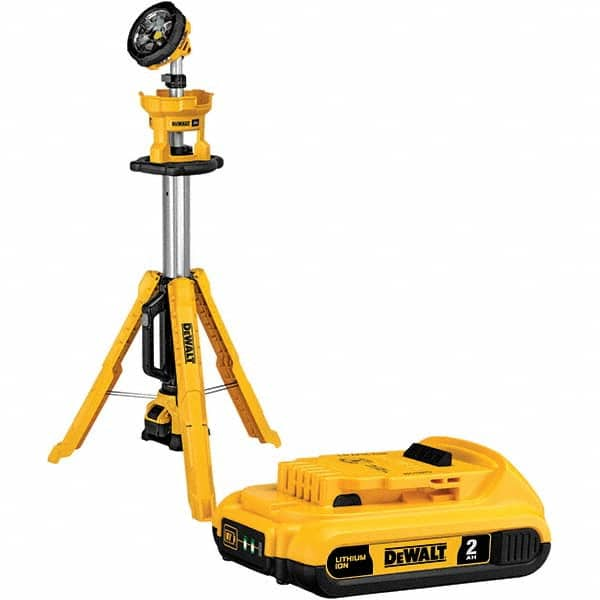 DeWALT - Cordless Work Lights Voltage: 20 Run Time: 11 Hours - Makers Industrial Supply