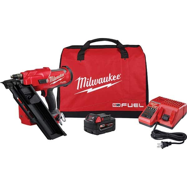 Milwaukee Tool - Cordless Nailers Fastener Type: Framing Nailer Nail Length (Inch): 2 - 3-1/2 - Makers Industrial Supply