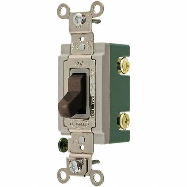 Bryant Electric - Wall & Dimmer Light Switches Switch Type: NonDimmer Switch Operation: Toggle - Makers Industrial Supply