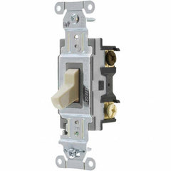 Bryant Electric - Wall & Dimmer Light Switches Switch Type: Four Way Switch Operation: Toggle - Makers Industrial Supply