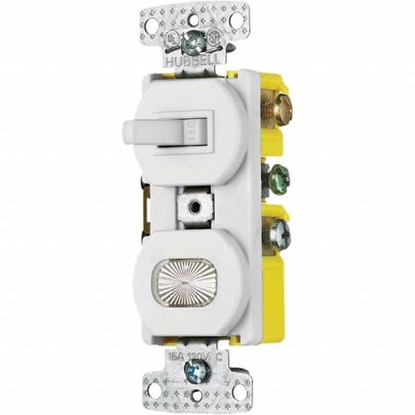 Bryant Electric - Wall & Dimmer Light Switches Switch Type: NonDimmer Switch Operation: Toggle - Makers Industrial Supply