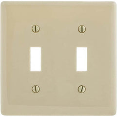 Bryant Electric - Wall Plates Wall Plate Type: Switch Plates Color: Ivory - Makers Industrial Supply