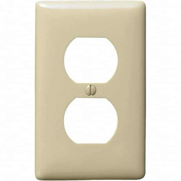 Bryant Electric - Wall Plates Wall Plate Type: Outlet Wall Plates Color: Ivory - Makers Industrial Supply