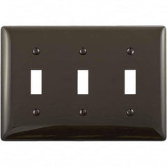 Bryant Electric - Wall Plates Wall Plate Type: Switch Plates Color: Brown - Makers Industrial Supply