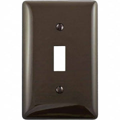 Bryant Electric - Wall Plates Wall Plate Type: Switch Plates Color: Brown - Makers Industrial Supply