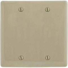 Bryant Electric - Wall Plates Wall Plate Type: Blank Wall Plate Color: Ivory - Makers Industrial Supply