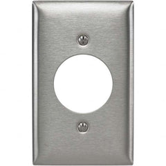 Bryant Electric - Wall Plates Wall Plate Type: Outlet Wall Plates Color: Metallic - Makers Industrial Supply