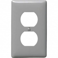 Bryant Electric - Wall Plates Wall Plate Type: Outlet Wall Plates Color: Gray - Makers Industrial Supply