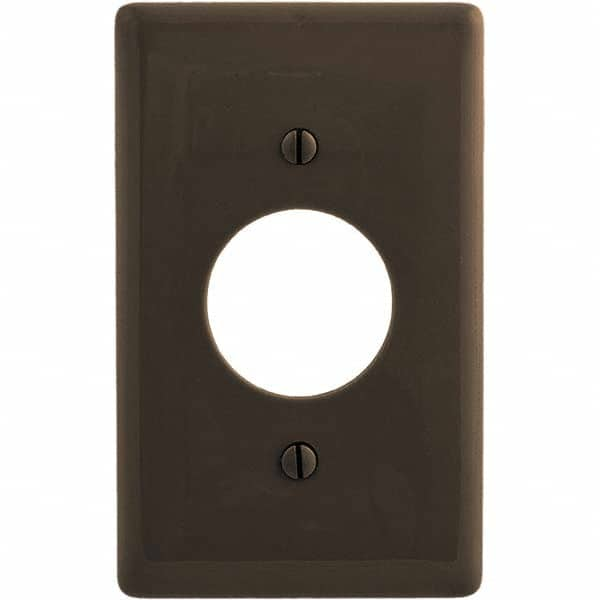 Bryant Electric - Wall Plates Wall Plate Type: Outlet Wall Plates Color: Brown - Makers Industrial Supply