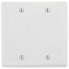 Bryant Electric - Wall Plates Wall Plate Type: Blank Wall Plate Color: White - Makers Industrial Supply