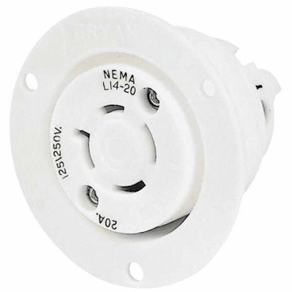 Bryant Electric - Twist Lock Receptacles Receptacle/Part Type: Receptacle Gender: Female - Makers Industrial Supply