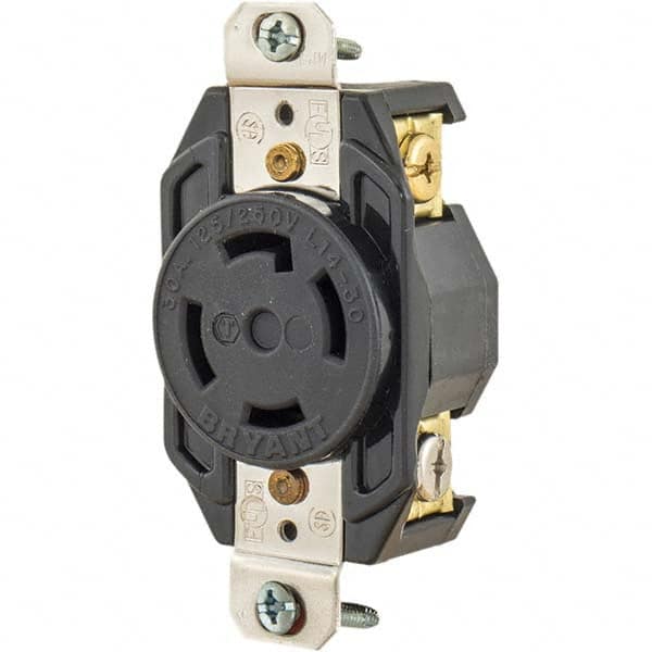 Bryant Electric - Twist Lock Receptacles Receptacle/Part Type: Receptacle Gender: Female - Makers Industrial Supply