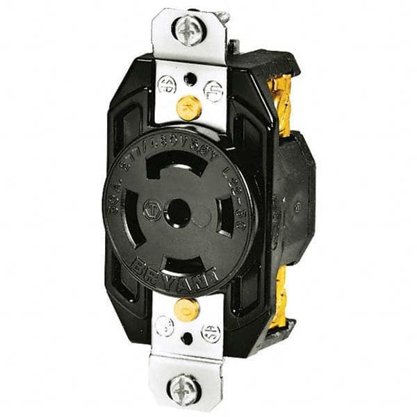 Bryant Electric - Twist Lock Receptacles Receptacle/Part Type: Receptacle Gender: Female - Makers Industrial Supply