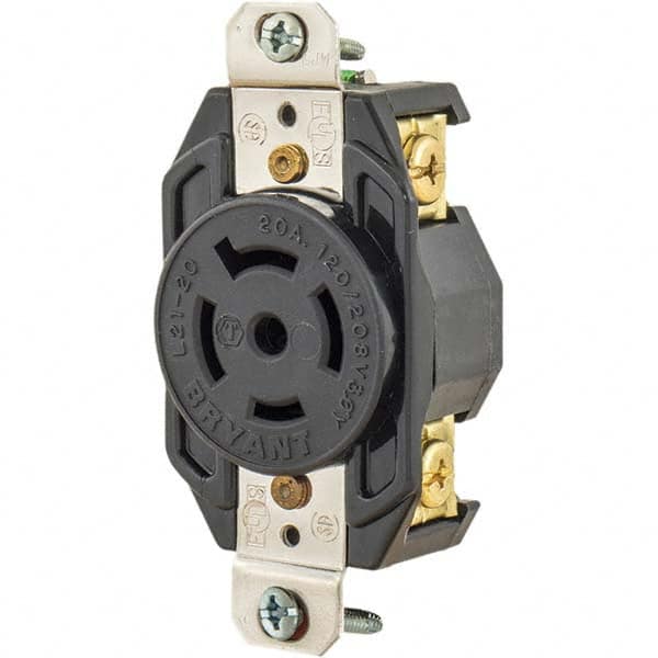 Bryant Electric - Twist Lock Receptacles Receptacle/Part Type: Receptacle Gender: Female - Makers Industrial Supply