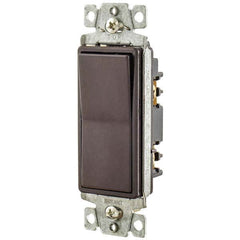 Bryant Electric - Wall & Dimmer Light Switches Switch Type: Three Way Switch Operation: Rocker - Makers Industrial Supply