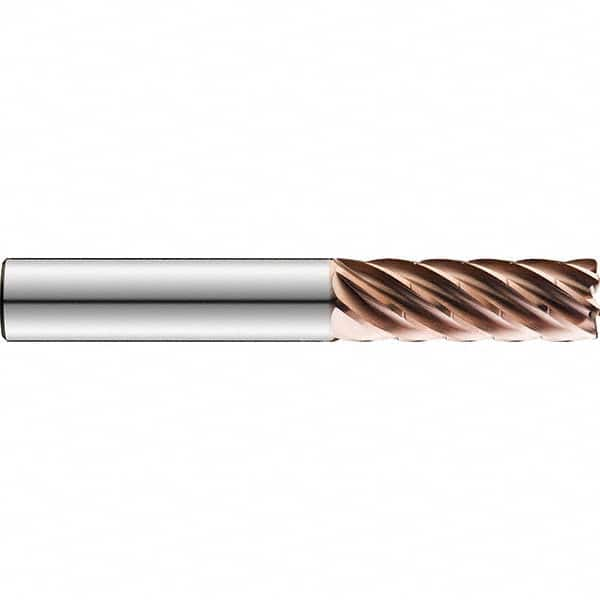 SGS - 1/2", 2" LOC, 1/2" Shank Diam, 4" OAL, 7 Flute Solid Carbide Square End Mill - Makers Industrial Supply