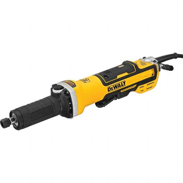 DeWALT - 1/4" Collet, 7,500-25,000 RPM, Inline, Electric Die Grinder - Makers Industrial Supply