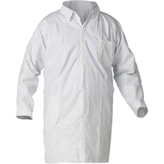 KleenGuard - Pack of (30) Size XL White Lab Coat - Makers Industrial Supply