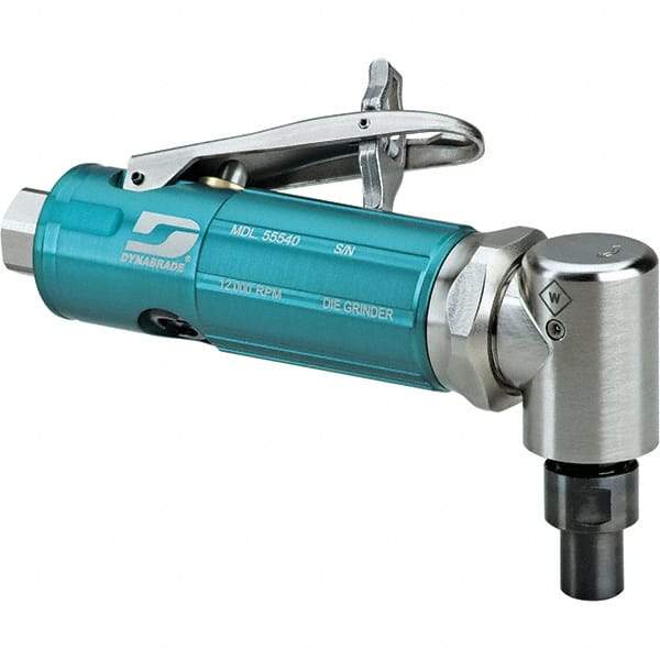 Dynabrade - Air Die Grinders Type: Angle Die Grinder Collet Size (Inch): 1/4 - Makers Industrial Supply