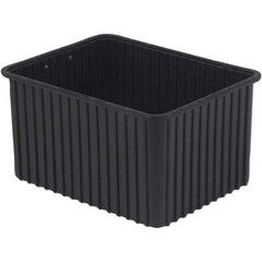 LEWISBins+ - 17-3/8" Wide x 12" High, Black Bin Divider Box - Use with DV17120 Short, DV22120 Long - Makers Industrial Supply