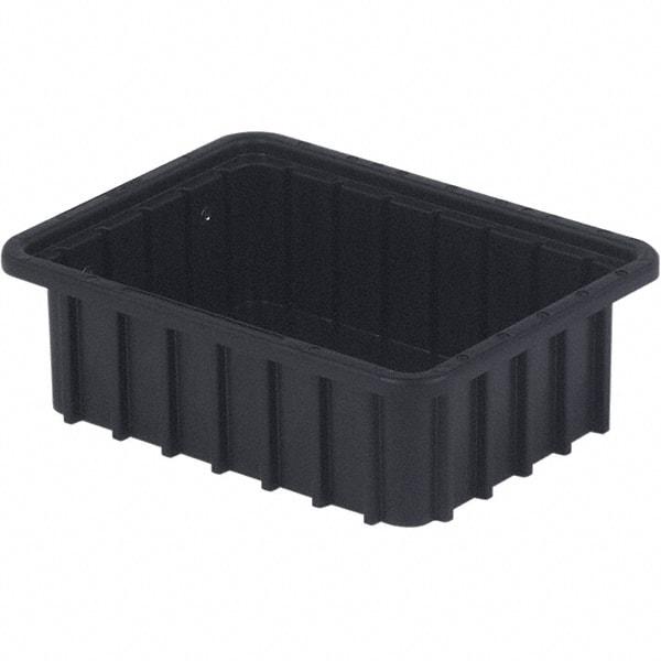 LEWISBins+ - 8-3/8" Wide x 3-1/2" High, Black Bin Divider Box - Use with DV0835 Short, DV1035 Long - Makers Industrial Supply