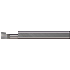 Micro 100 - Boring Bars; Minimum Bore Diameter (Decimal Inch): 0.3200 ; Maximum Bore Depth (Decimal Inch): 2.5000 ; Maximum Bore Depth (Inch): 2-1/2 ; Material: Solid Carbide ; Boring Bar Type: Boring ; Shank Diameter (Decimal Inch): 0.3750 - Exact Industrial Supply