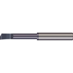 Micro 100 - Boring Bars; Minimum Bore Diameter (Decimal Inch): 0.3400 ; Maximum Bore Depth (Decimal Inch): 2.0000 ; Maximum Bore Depth (Inch): 2 ; Material: Solid Carbide ; Boring Bar Type: Boring ; Shank Diameter (Decimal Inch): 0.3750 - Exact Industrial Supply