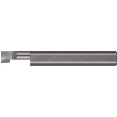 Boring Bar: 0.11″ Min Bore, 0.7″ Max Depth, Right Hand Cut, Solid Carbide 1/8″ Shank Dia, 1-1/2″ OAL