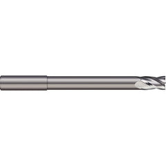 Micro 100 - Square End Mills; Mill Diameter (mm): 5.00 ; Mill Diameter (Decimal Inch): 0.1969 ; Length of Cut (mm): 10.0000 ; Length of Cut (Decimal Inch): 0.3937 ; Material: Solid Carbide ; Finish/Coating: Uncoated - Exact Industrial Supply