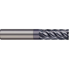 Micro 100 - Square End Mills; Mill Diameter (mm): 18.00 ; Mill Diameter (Decimal Inch): 0.7087 ; Length of Cut (mm): 45.0000 ; Length of Cut (Decimal Inch): 1.7717 ; Material: Solid Carbide ; Finish/Coating: AlTiN - Exact Industrial Supply