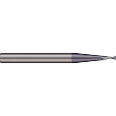 Micro 100 - Square End Mills; Mill Diameter (Decimal Inch): 0.0130 ; Length of Cut (Decimal Inch): 0.0190 ; Material: Solid Carbide ; Finish/Coating: AlTiN ; Shank Diameter (Inch): 1/8 ; Single or Double End: Single - Exact Industrial Supply