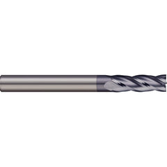 Micro 100 - 5.5mm, 16mm LOC, 6mm Shank Diam, 57mm OAL, 4 Flute Solid Carbide Square End Mill - Exact Industrial Supply