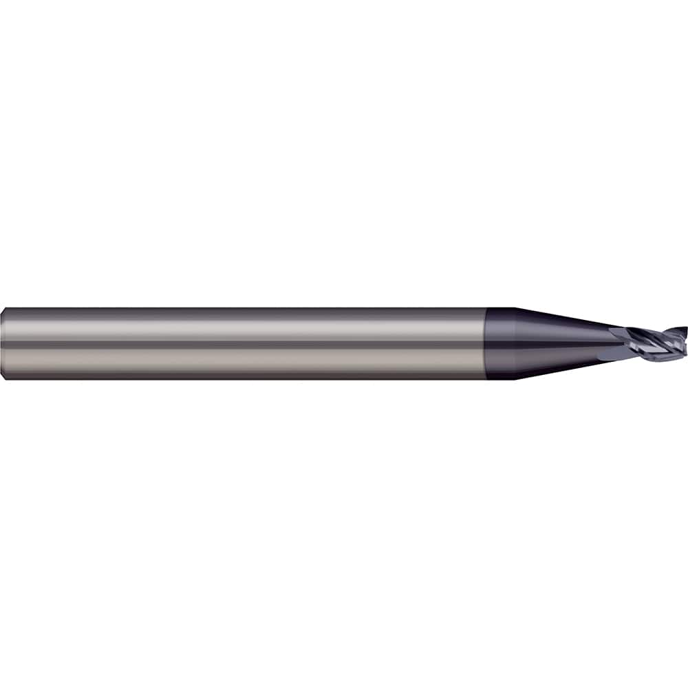 Micro 100 - Square End Mills; Mill Diameter (Decimal Inch): 0.0300 ; Length of Cut (Decimal Inch): 0.0450 ; Material: Solid Carbide ; Finish/Coating: nACRo ; Shank Diameter (Inch): 1/8 ; Single or Double End: Single - Exact Industrial Supply