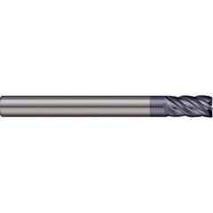 Micro 100 - Square End Mills; Mill Diameter (Inch): 5/8 ; Mill Diameter (Decimal Inch): 0.6250 ; Length of Cut (Inch): 1-1/4 ; Length of Cut (Decimal Inch): 1.2500 ; Material: Solid Carbide ; Finish/Coating: nACRo - Exact Industrial Supply