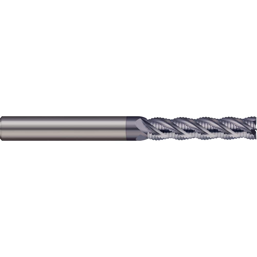 Micro 100 - Square End Mills; Mill Diameter (Inch): 3/8 ; Mill Diameter (Decimal Inch): 0.3750 ; Length of Cut (Inch): 7/8 ; Length of Cut (Decimal Inch): 0.8750 ; Material: Solid Carbide ; Finish/Coating: AlTiN - Exact Industrial Supply