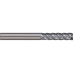 Micro 100 - Square End Mills; Mill Diameter (Inch): 5/8 ; Mill Diameter (Decimal Inch): 0.6250 ; Length of Cut (Inch): 2-1/4 ; Length of Cut (Decimal Inch): 2.2500 ; Material: Solid Carbide ; Finish/Coating: Uncoated - Exact Industrial Supply