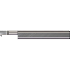 Micro 100 - Single Point Threading Tools; Thread Type: Internal ; Material: Solid Carbide ; Profile Angle: 60 ; Threading Diameter (Decimal Inch): 0.1200 ; Cutting Depth (Decimal Inch): 0.5000 ; Maximum Threads Per Inch: 56 - Exact Industrial Supply