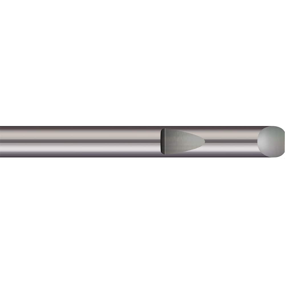 Micro 100 - Tool Bit Blanks; Material: Solid Carbide ; End Shape: Round ; Width/Diameter (Inch): 3/8 ; Overall Length (Inch): 4