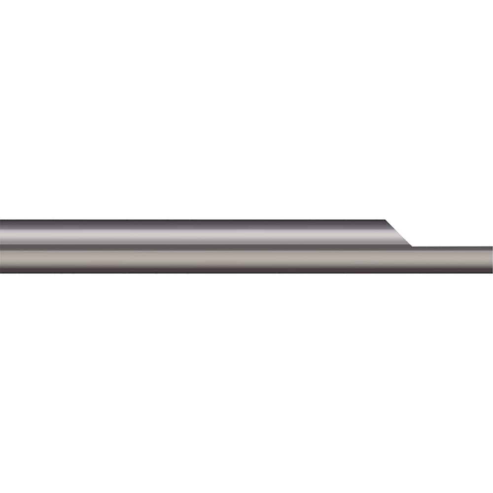 Micro 100 - Tool Bit Blanks; Material: Solid Carbide ; End Shape: Split End ; Width/Diameter (Inch): 3/8 ; Overall Length (Inch): 4 - Exact Industrial Supply