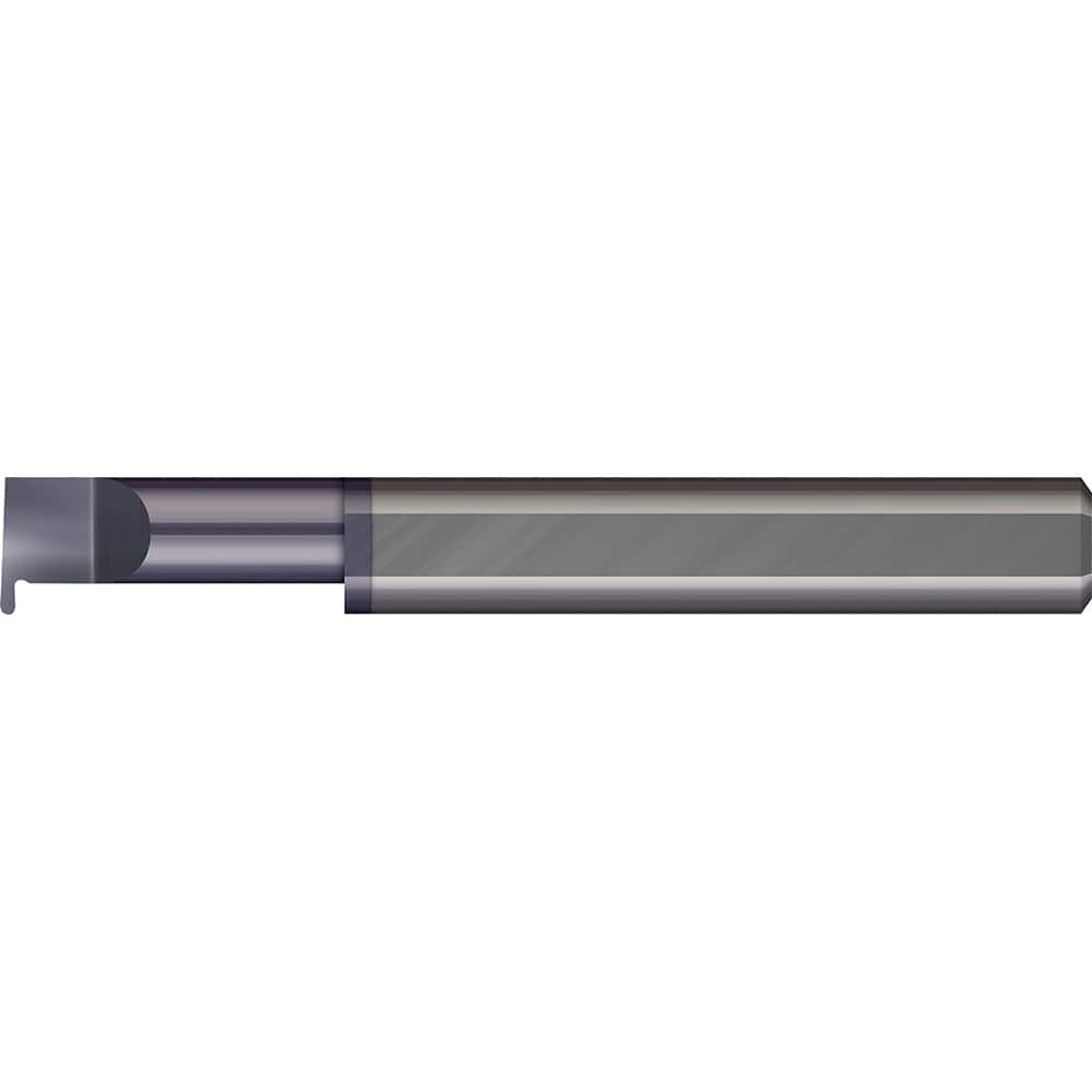 Micro 100 - Grooving Tools; Grooving Tool Type: Full Radius ; Material: Solid Carbide ; Shank Diameter (Decimal Inch): 0.5000 ; Shank Diameter (Inch): 1/2 ; Groove Width (Decimal Inch): 0.0930 ; Projection (Decimal Inch): 0.1500 - Exact Industrial Supply